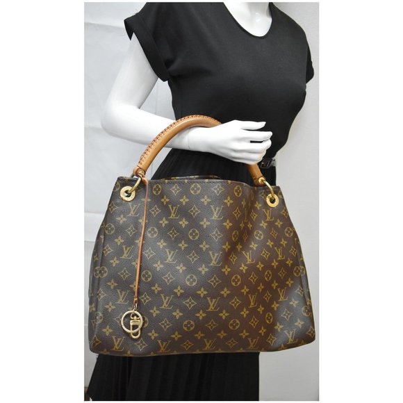 LOUIS VUITTON  Artsy MM Monogram Canvas Hobo Bag - Picture 2 of 12